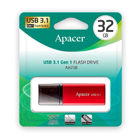 Флешка 32GB USB 3.1 AP32GAH25BR-1 Apacer