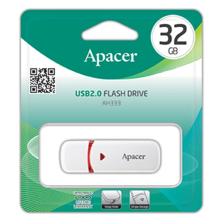 Флешка 32GB USB 2.0 AP32GAH333W Apacer