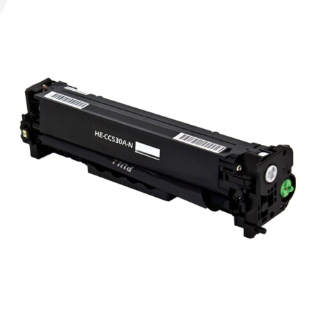 Картридж для HP CC530A/Canon 718 (№304A) Black Euro Print