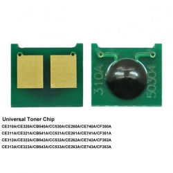 Чип HP CP1025/CM1415/ CP1525/CP2025/CP3525 (CE310A/CC530A/ CE540A/CE320A/CE250A) Black Euro Chip