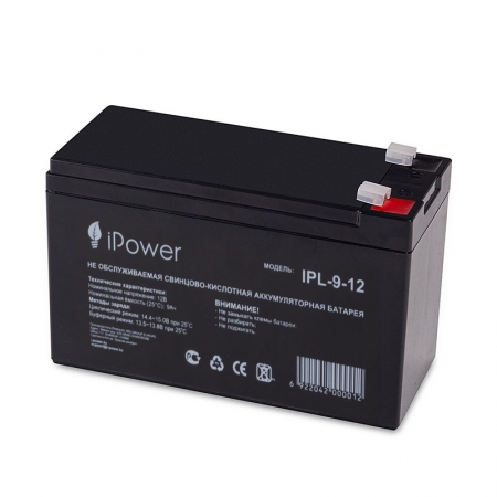 Аккумулятор IPower IPL-9-12