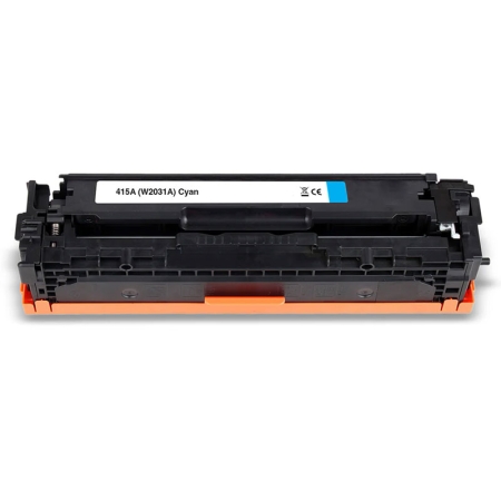 Картридж для HP W2031A (№415A) (без чипа) Cyan (2,1K) Euro Print