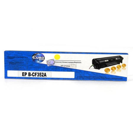 Картридж для HP CF352A (130A) Yellow Euro Print