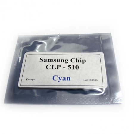 Чип Samsung CLP-510 Cyan