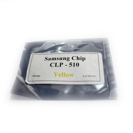 Чип Samsung CLP-510 Yellow