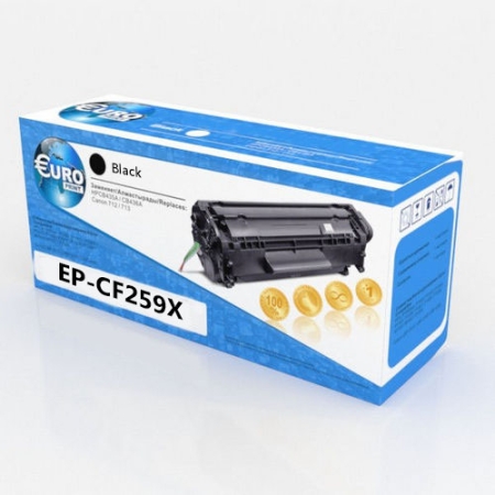 Картридж HP CF259X (№59X) (с чипом) (10K) Euro Print