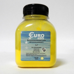 Тонер HP CLJ CP1215/1515/1518/1312 Yellow хим.(45 гр) EURO TONER